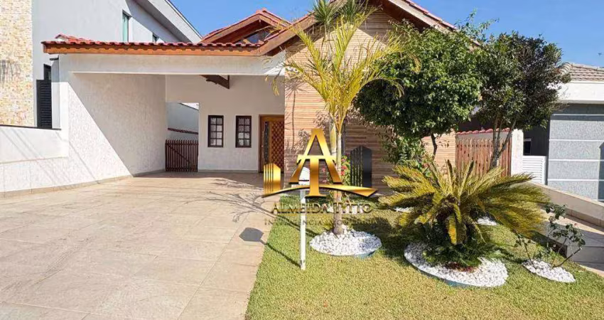 Casa com 3 dormitórios para alugar, 200 m² - condomínio new ville - santana de parnaíba/sp