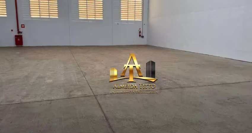 Galpão para alugar, 1100 m² por r$ 39.941/mês - jardim alvorada - jandira/sp