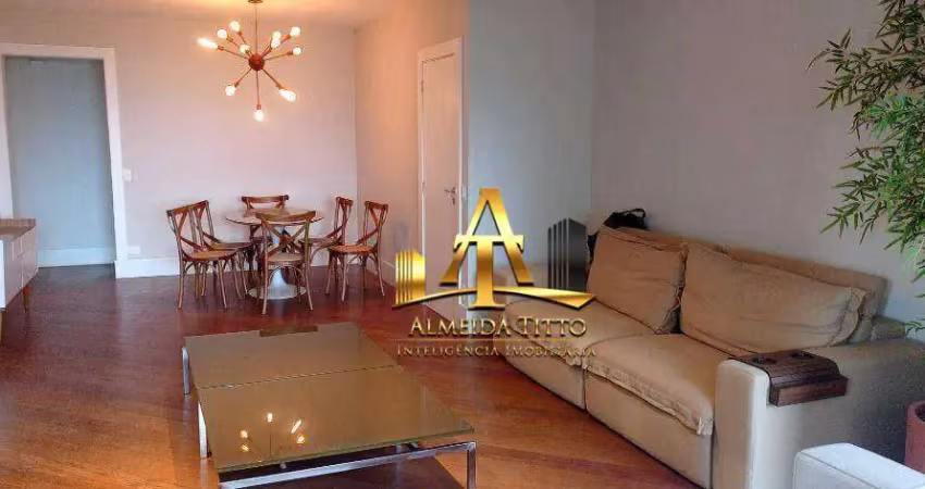 Apartamento com 4 dormitórios sendo 3 suítes para alugar, 154 m² por r$ 11.666/mês - alphaville industrial - barueri - são paulo