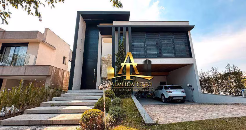 Casa com 4 dormitórios à venda, 347 m² por r$ 5.700.000 - residencial itahye - santana de parnaíba/sp