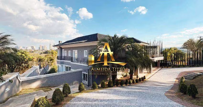 Casa com 5 dormitórios, 1100 m² - venda por r$ 23.000.000 ou aluguel por r$ 60.000/mês - residencial três (tamboré) - santana de parnaíba/sp