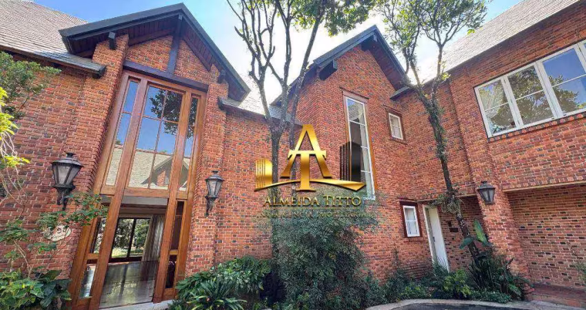 Casa à venda estilo europeu no condomínio residencial tamboré 1 - alphaville - sp