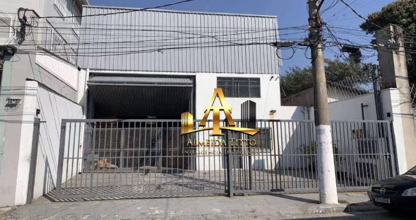 Galpão para alugar, 513 m² por r$ 20.952/mês - piratininga - osasco/sp