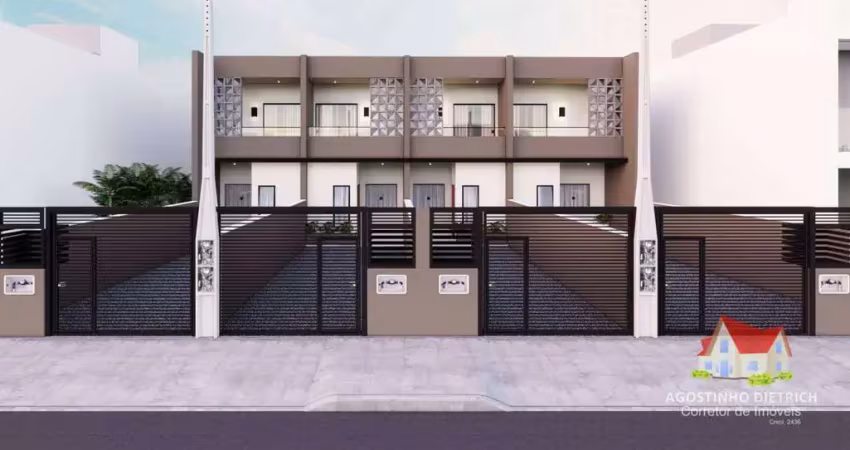 Sobrados Geminados C/02 Suites +Sacada e C/Otima Localizacao No Bairro Iririu