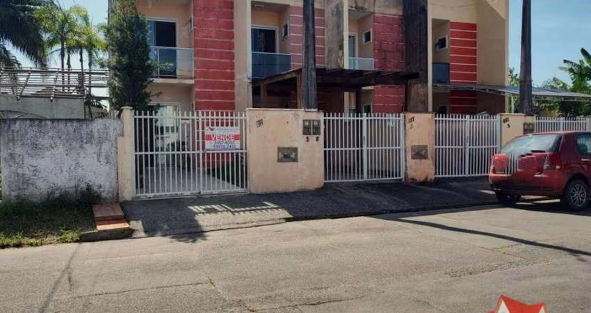 Sobrado Geminado C/84 m2 C/02 Salas +Sacada+Vaga de Garagem No Bairro Espinheiros!
