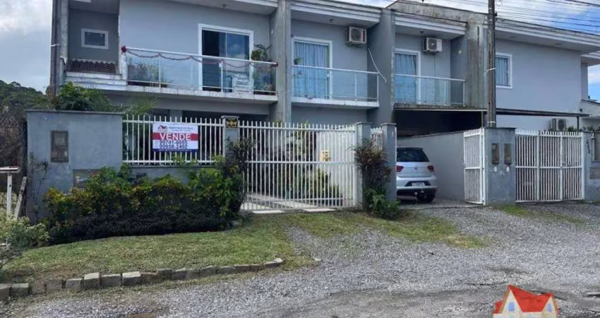 Sobrado Geminado C/110 m2 C/03 Quartos C/Suite+02 Vagas de Garagem No Bairro Aventureiro!