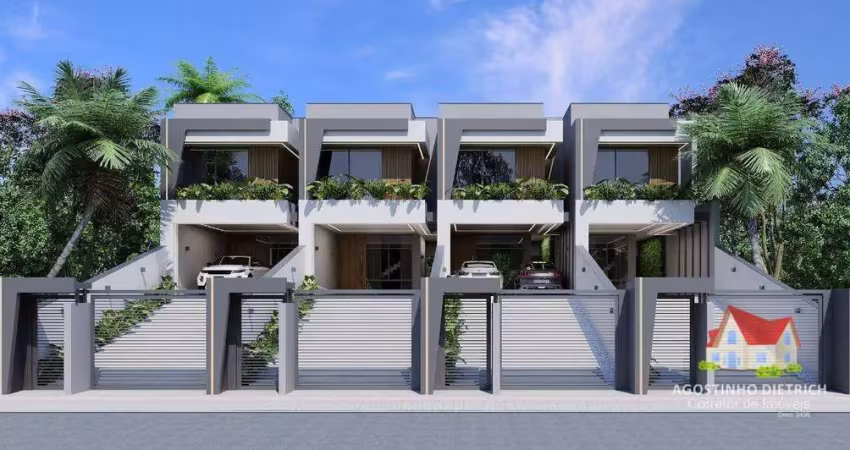 Conforto e Sofisticacao! Sobrados Geminados C/03 Quartos C/03 Suites Sendo 01 Master+03 Vagas de Garagem+Area C/Churrasq.+DeckC/Jacuzzi No Gloria!