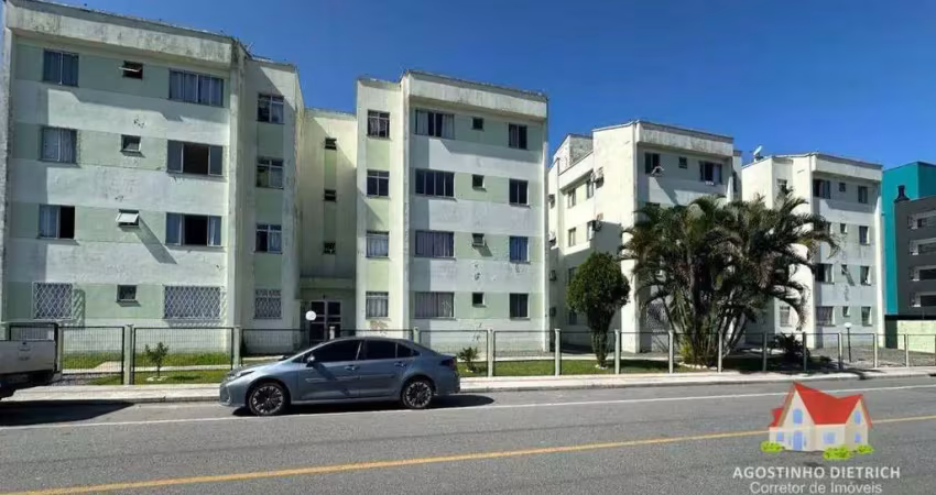 Apartamento C/02 Quartos No Piso Terreo + Garagem Coberta + Salao de Festa No Bairro Aventureiro!