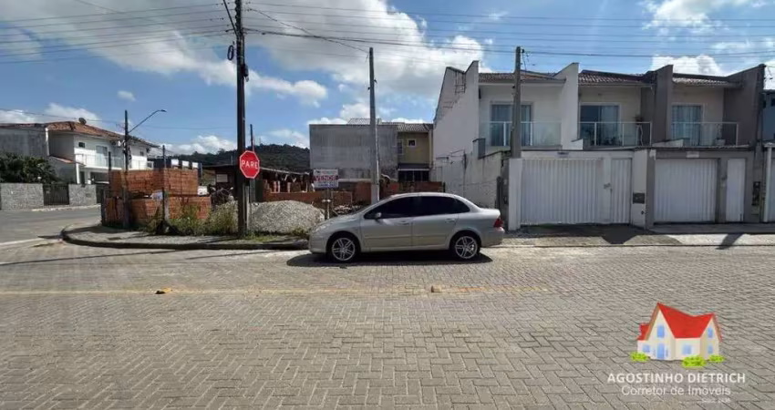 Sobrados geminados c/02 suites + vaga de garagem + espaco c/churrasqueira no aventureiro!