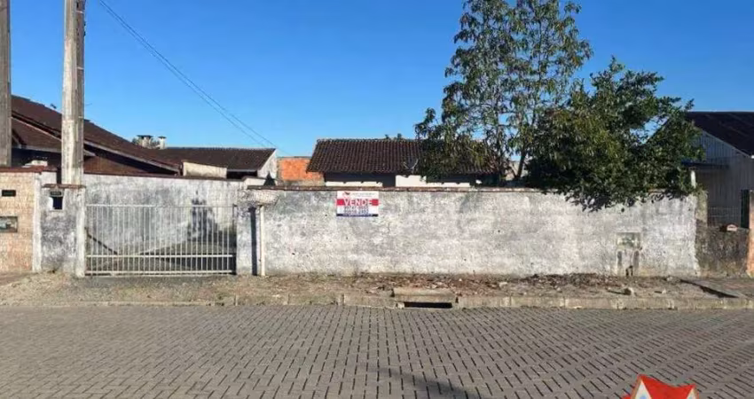 Terreno c/area de 390,00 m2 + residencia no bairro aventureiro!
