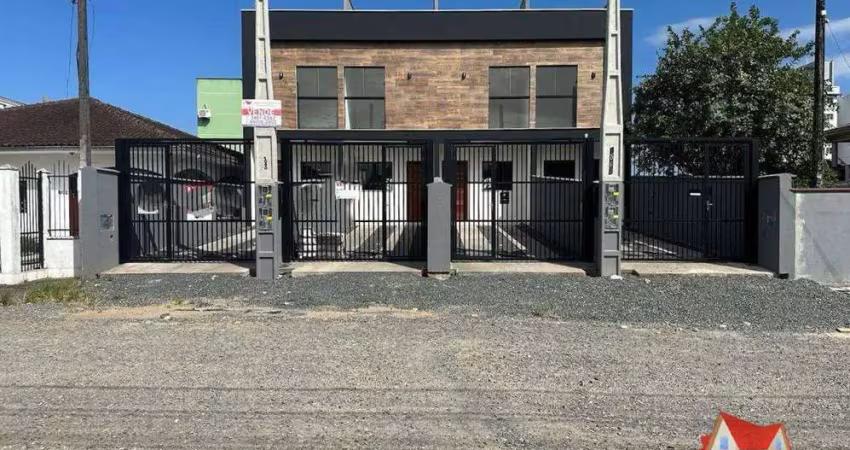 Sobrado geminado c/03 quartos +02 vagas de garagens +pergolados aos fundos no bairro aventureiro!