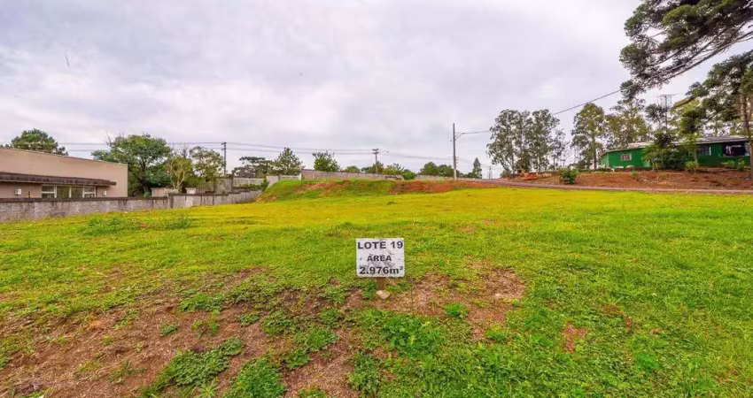 Terreno em condomínio estruturado com área de preservação.