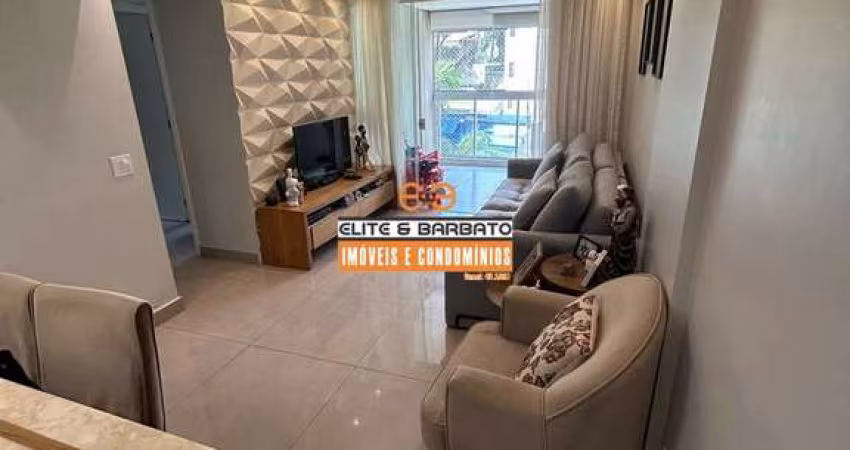 Apartamento Mobiliado com Varanda Gourmet e 2 Vagas na Vila Mascote!