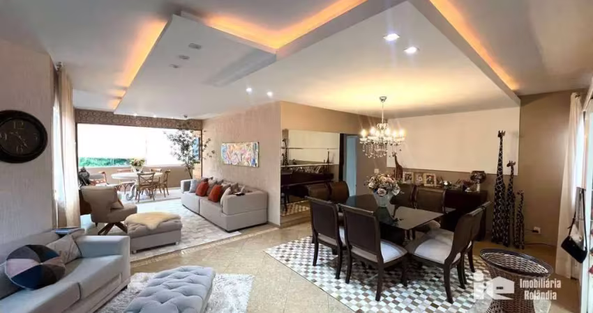 Apartamento com 3 dormitórios à venda por r$ 1.000.000,00 - centro - rolândia/pr