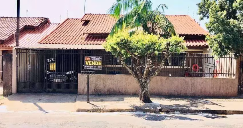 Casa com 3 dormitórios à venda por r$ 260.000,00 -  conjunto habitacional santiago - rolândia/pr