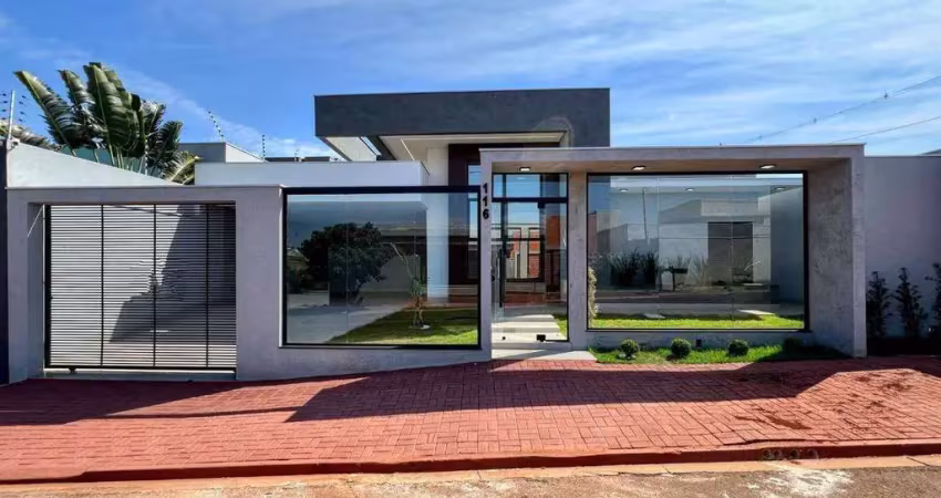 Casa com 3 dormitórios à venda, 300 m² por r$ 1.100.000,00 - residencial belmonte - rolândia/pr