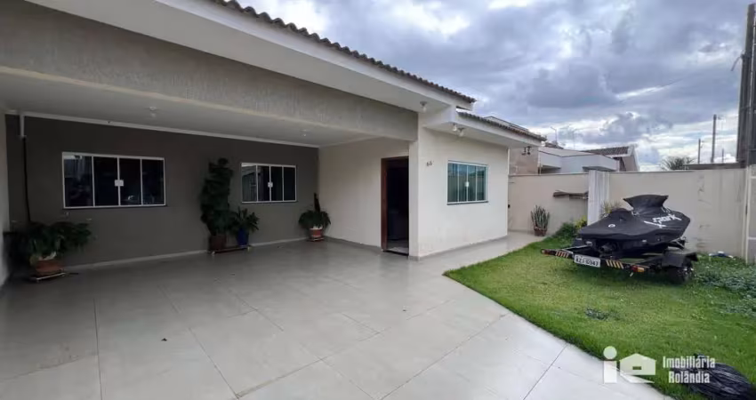 Casa com 3 dormitórios à venda, 155 m² por r$ 570.000,00 - jardim roland garden - rolândia/pr