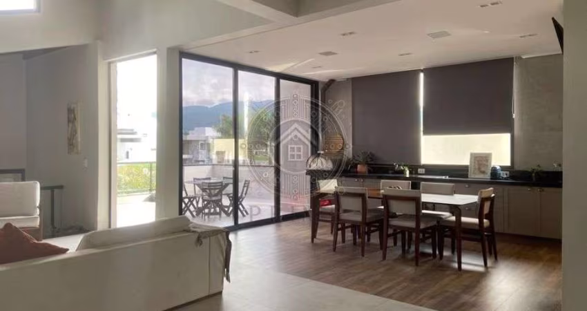 Condominio Brisas Jundiai - Casa de luxo no Brisas Jundiaí – 4 dorms, área gourmet com vista para a serra, piscina e automação
