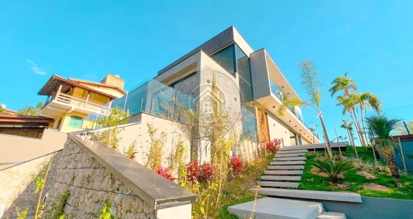 Condomínio Vista Alegre - Casa Moderna à Venda no Condomínio Vinhas da Vista Alegre – Vinhedo/SP – 435m² Construídos em Terreno de 840m²