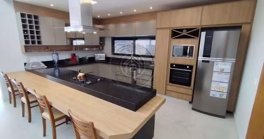 Casa nova de alto padrão recém construída no condomínio terra caxambu em jundiaí -sp