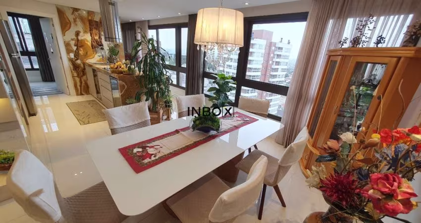 APARTAMENTO SEMIMOBILIADO COM 02 DORMITÓRIOS, BOX DUPLO E DEPÓSITO