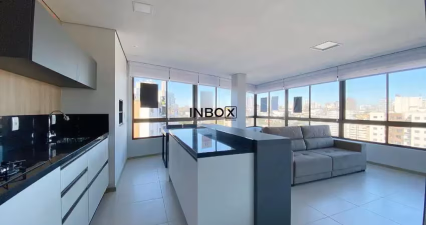 Inbox cia imobiliária vende em bento gonçalves - apartamento de dois dormitórios com suíte mobiliado.