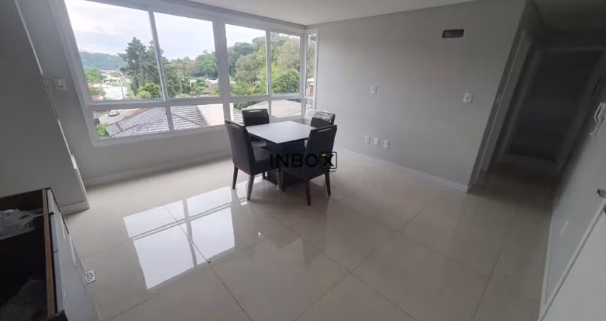 INBOX CIA IMOBILIÁRIA ALUGA APARTAMENTO SEMIMOBILIADO COM 02 DORMITÓRIOS E 01 BOX DE GARAGEM NO BAIRRO BORGO