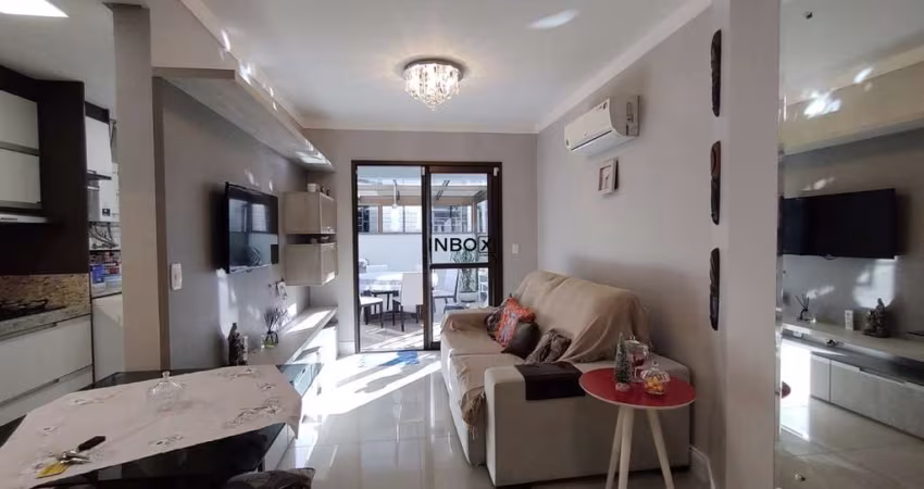 APARTAMENTO MOBILIADO COM TERRAÇO DE UM QUARTO NO BAIRRO PROGRESSO