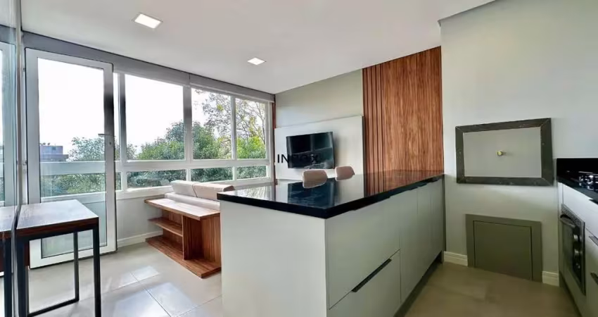Inbox cia imobiliária vende - apartamento mobiliado mobiliado de 1 dormitório no são francisco.