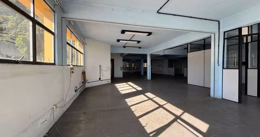 Ampla sala comercial de andar em frente a rodovia 470 em bento gonçalves