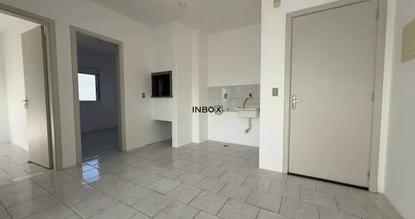 Inbox cia imobiliária aluga: apartamento com 2 quartos e um box de garagem no são joão.