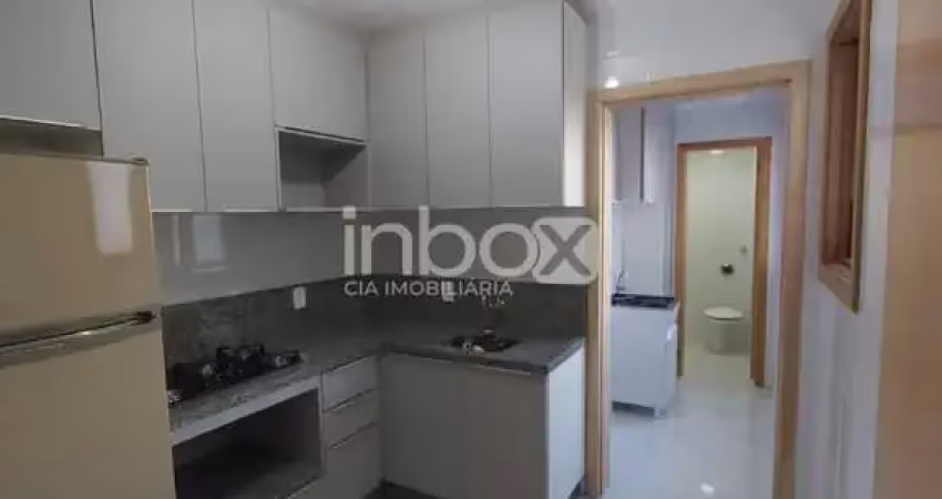 Inbox aluga - apartamento de 2 dorm. com um box de garagem no centro de bg.