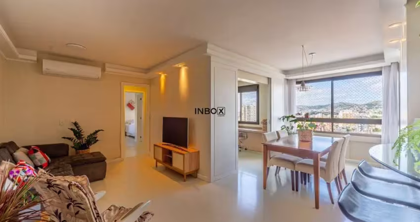 Inbox vende apartamento 3 dormitórios (1 suíte). semimobiliado, 83 m², andar alto. santana, porto alegre /rs.