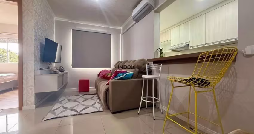 Inbox cia imobiliária aluga - apartamento de dois quartos mobiliado.