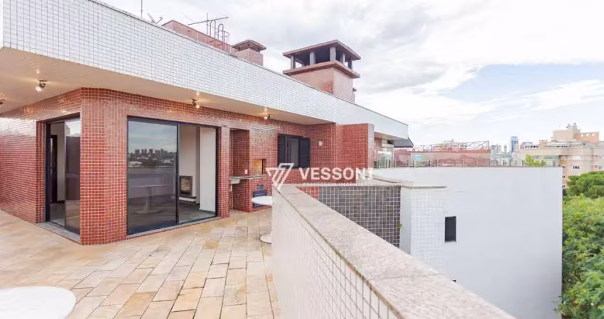 Cobertura | Terraço com piscina | 3 quartos | 3 vagas | 335 m² à venda por R$ 1.780.000 ou aluguel por R$ 6.980/mês - Alto da XV - Curitiba/PR
