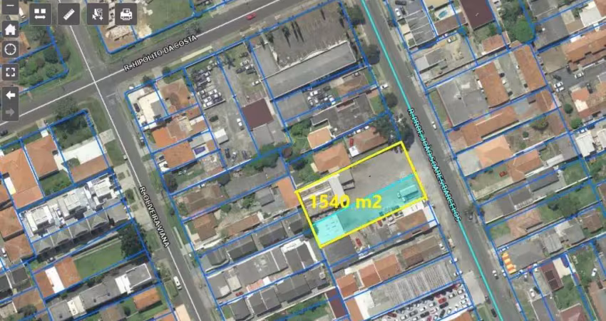 Terreno à venda, 1540 m² por r$ 2.180.000,00 - hauer - curitiba/pr