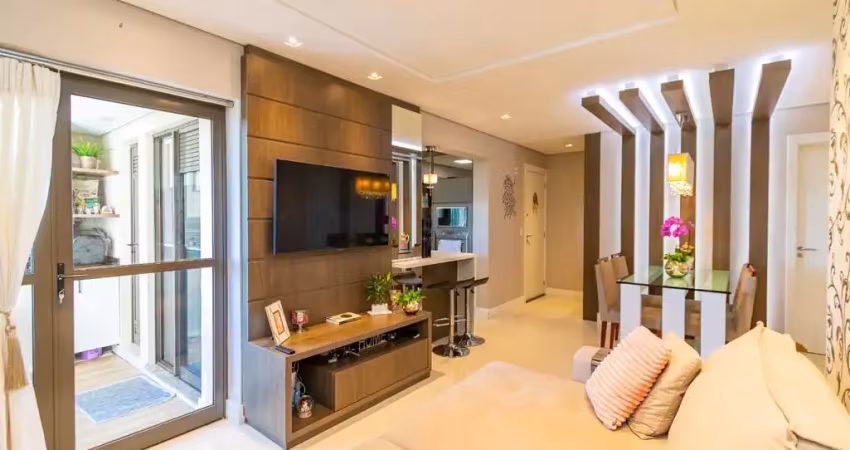Apartamento com 3 dormitórios para alugar, 78 m² por r$ 4.325/mês - capão raso - curitiba/pr