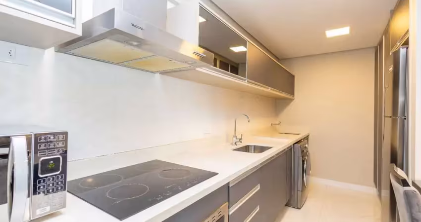 Apartamento mobiliado com 2 dormitórios para alugar, 60 m² por r$ 5.520/mês - centro - curitiba/pr