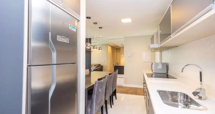 Apartamento mobiliado com 2 dormitórios para alugar, 60 m² por r$ 5.525/mês - centro - curitiba/pr