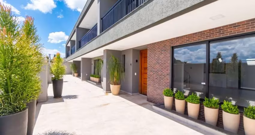 Casa com 3 dormitórios à venda, com móveis planejados na cozinha e banheiros, 190 m² por r$ 1.143.000 - santa felicidade - curitiba/pr