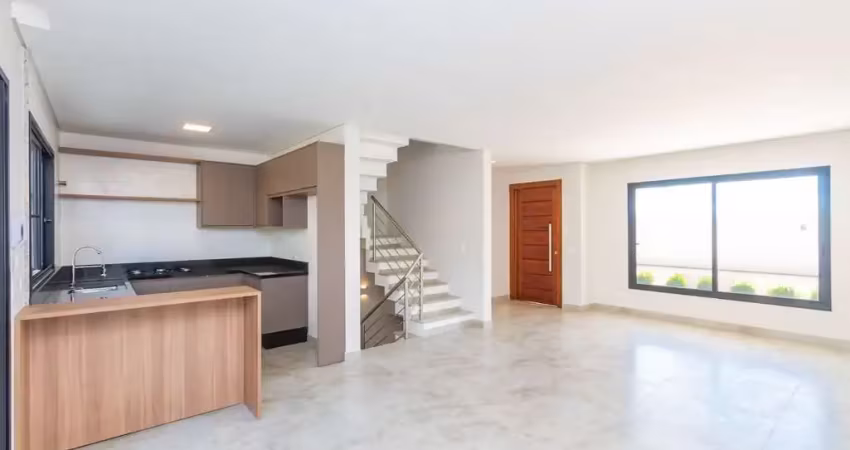 Casa com 3 dormitórios à venda, com móveis planejados na cozinha e banheiros, 190 m² por r$ 1.143.000 - santa felicidade - curitiba/pr