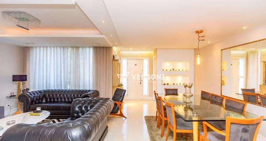 Sobrado em condomínio no Vista Alegre próximo ao Parque Tinguí, 3 quartos com 1 suíte, área gourmet com churrasqueira e 2 vagas, R$ 1.290.000