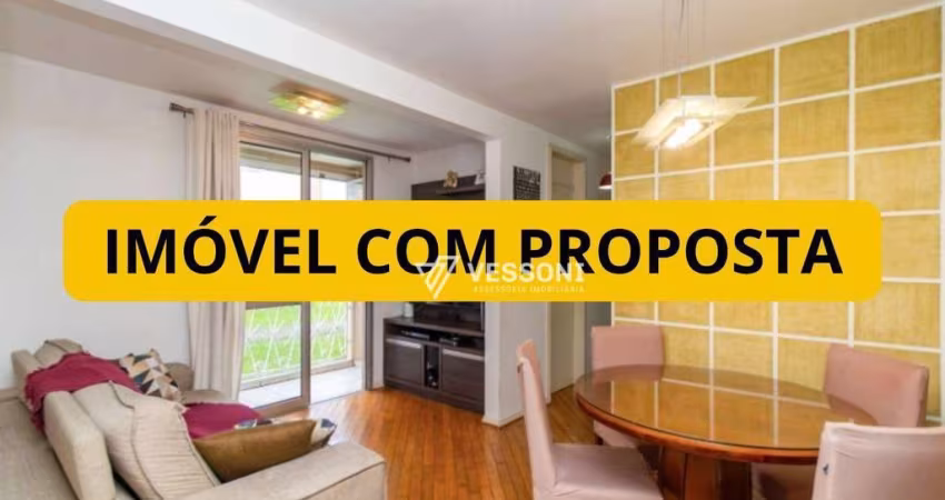 Apartamento de 2 dormitórios com suíte | 57,48 m² | Condomínio com áreas de lazer | Vaga coberta |  R$ 309.000 | Capão Raso - Curitiba/PR