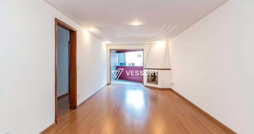 Apartamento com 3 dormitórios e 1 suíte no Água Verde próximo a República Argentina, churrasqueira à carvão e 2 vagas de garagem, R$ 740.000
