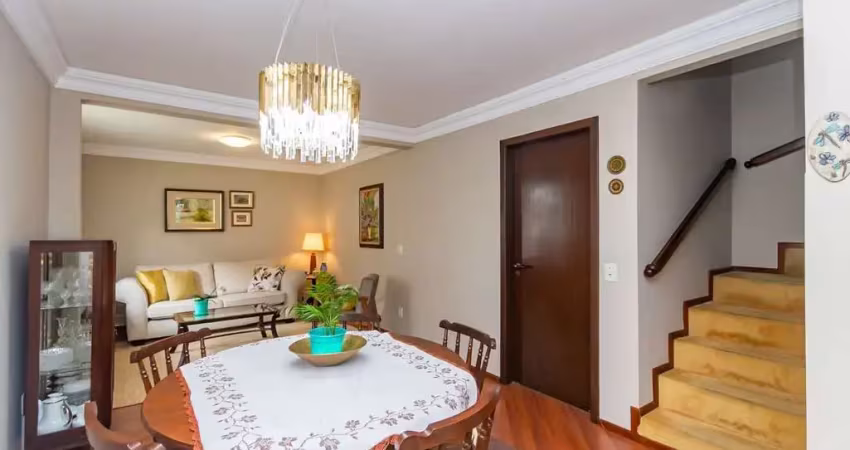 Sobrado em condomínio fechado, 3 dormitórios à venda, por r$ 1.050.000 - ahú - curitiba/pr