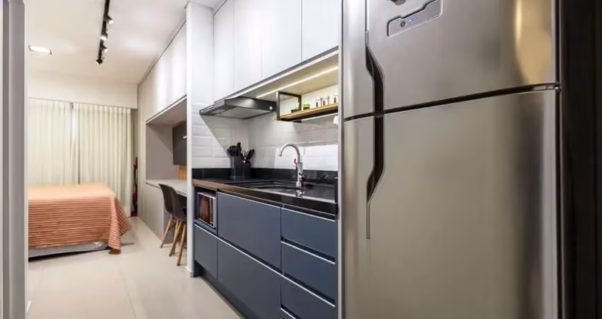 Studio com 1 dormitório para alugar, 25 m² por r$ 2.650/mês - centro - curitiba/pr