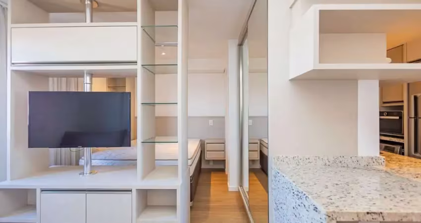 Studio para alugar, 35 m² por r$ 2.700/mês - com serviço de hotelaria - batel/curitiba