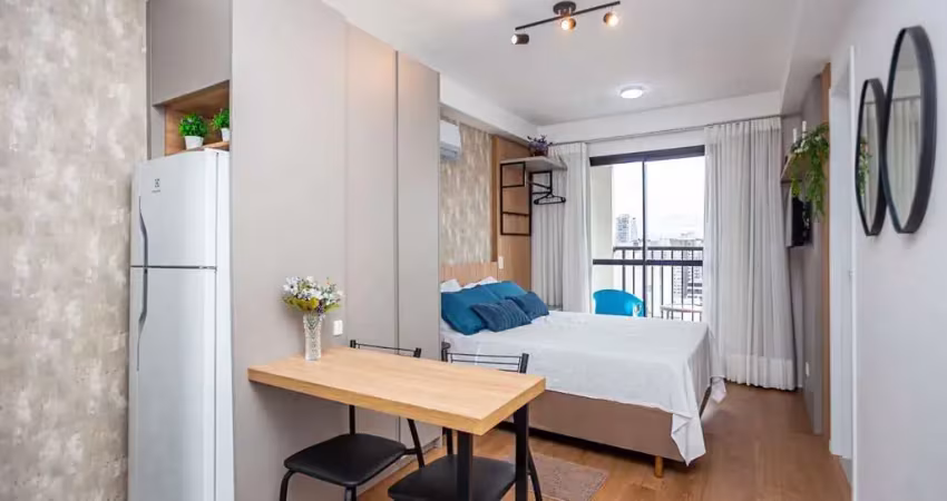 Studio com 1 dormitório para alugar, 22 m² por r$ 3.200/mês - centro - curitiba/pr
