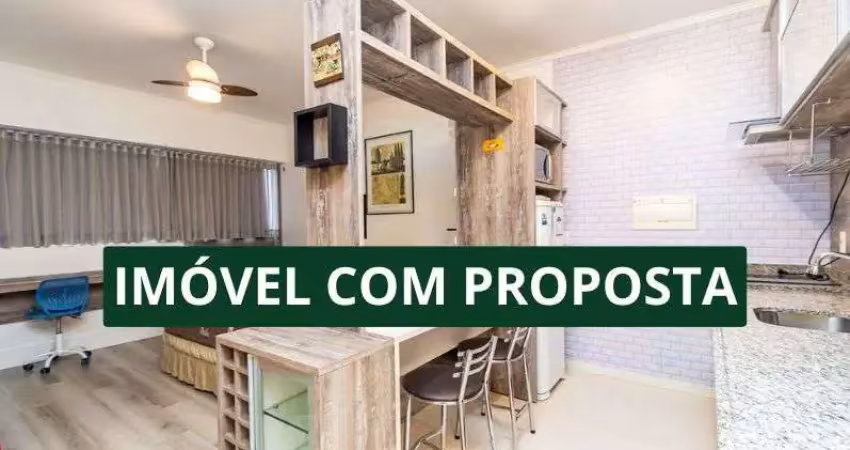 Studio com 1 dormitório para alugar, 30 m² por r$ 2.475/mês - centro cívico - curitiba/pr