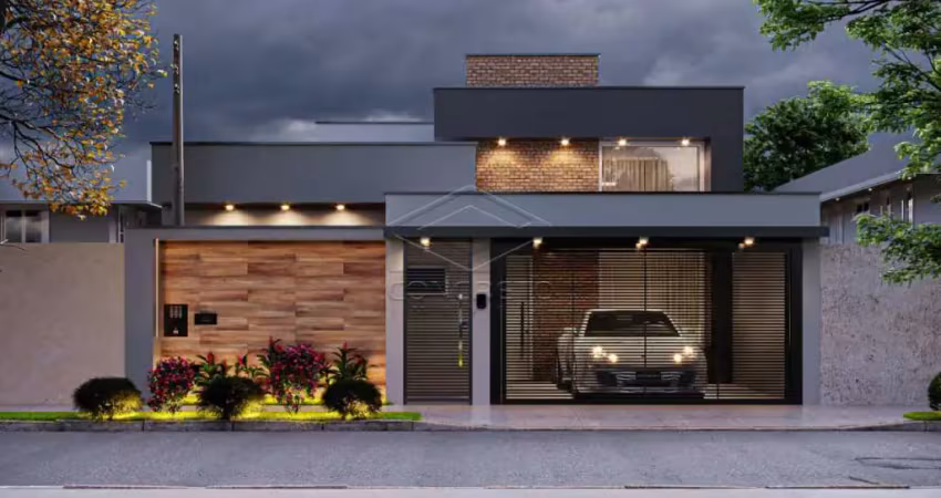 Casa com 3 quartos à venda no Residencial Ouro Verde, Botucatu 